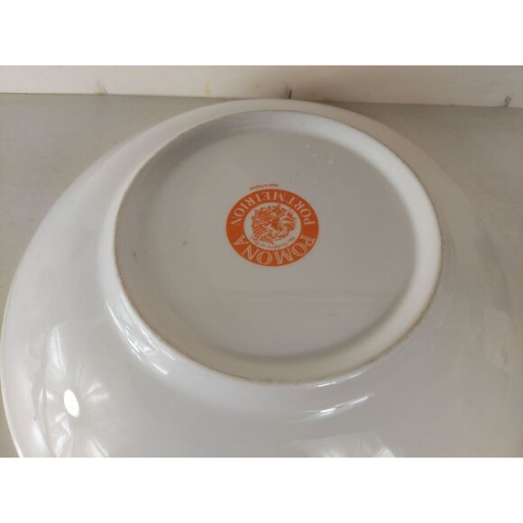 Portmerion Pomona 10 1/2" Low Pasta Serving Bowl Reine Claude Plum - Picture 3 of 3